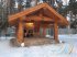 Безрамное остекление беседки