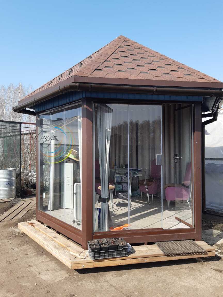 Безрамное остекление в Челябинске
